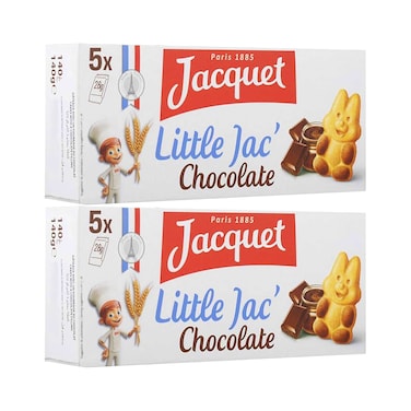 كعكة شوكولاتة جاكيه ليتل جاك 140 جرام × قطعتين