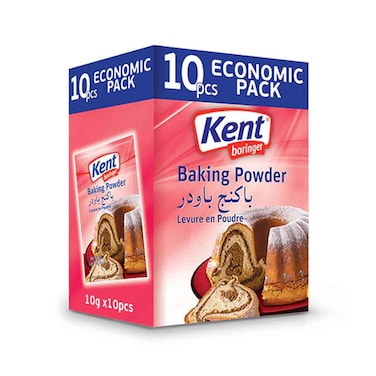 Kent Boringer Baking Powder  10g x10's