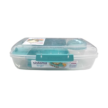 Sistema Storage Container Bento Box To Go Assorted 1.76 Liter