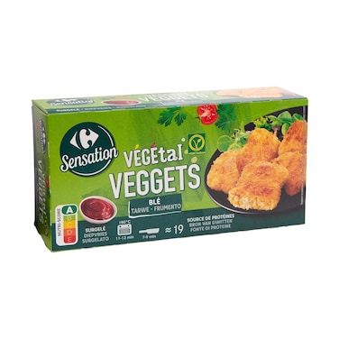 Carrefour Frozen Nuggets Vegetali 400g