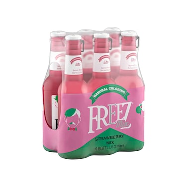 Freez Sparkling Juice Assorted 275mlx6's