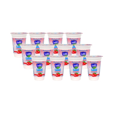 Al Maha Yoghurt Straw Lassi Cup 180mlx12's