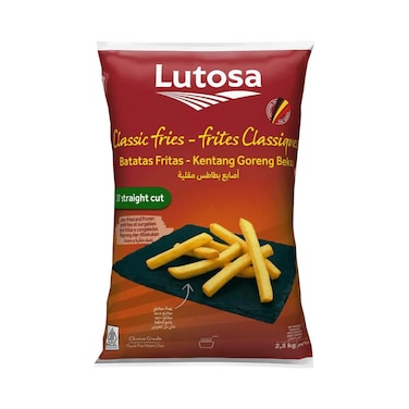 Lutosa French Fries  2.5kg