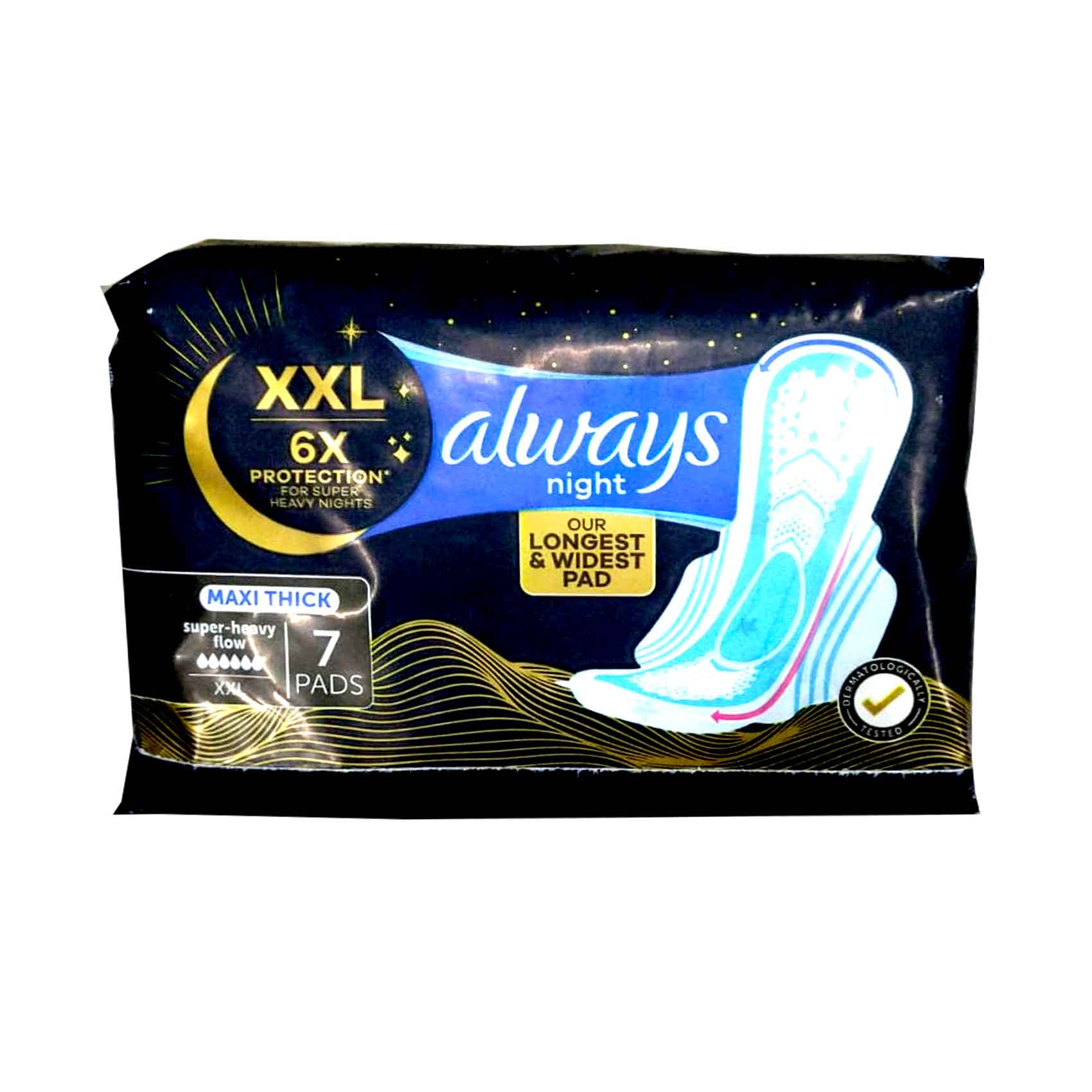 Pg Always Buy Always Dreamzz Women Pads Cotton Soft Maxi Thick Night Long With ...