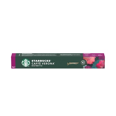 Starbucks Caffe Verona Dark Roast Coffee 10 Capsules, 55g