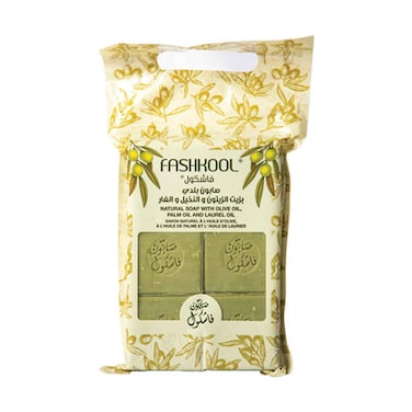 Fashkool Natural Soap Bar Olive Oil 150g x Pack of 6