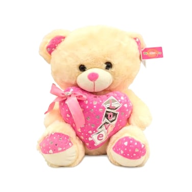 دب ناعم مع قلب متنوع 40 سم