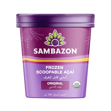 Sambazon Organic Acai Puree Scoopable 500ml