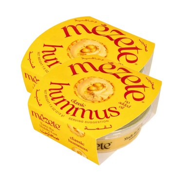 Mezete Gourmet Hummus Assorted 215gx2's