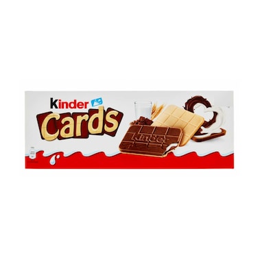 Kinder Cards Waffle Filled Cream 128g