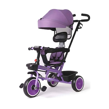 عربة أطفال ثلاثية العجلات مع مظلة KM-017