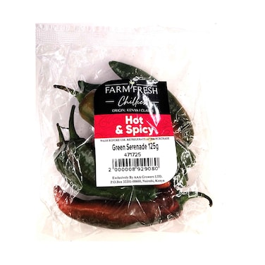 عبوة فلفل أخضر كيني ١٢٥ غ