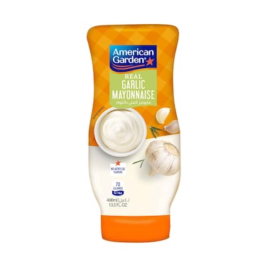 أمريكان جاردن - مايونيز بالثوم الحقيقي 414 مل