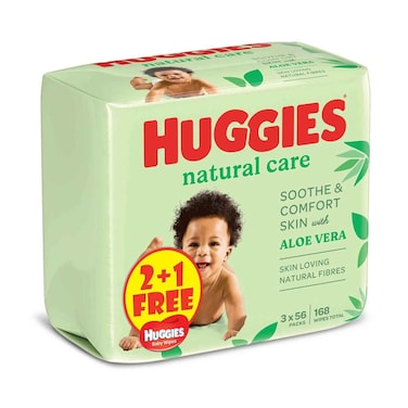 هجيز مناديل مبللة للأطفال 3 قطع