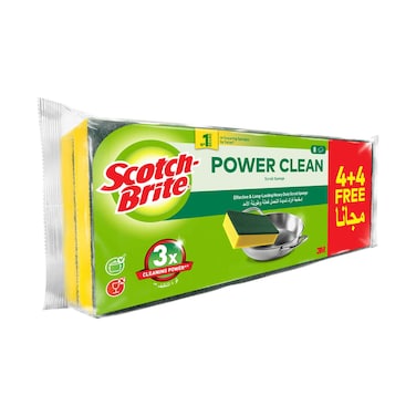 Scotch Brite Scrub Sponge Classic 8 Pieces