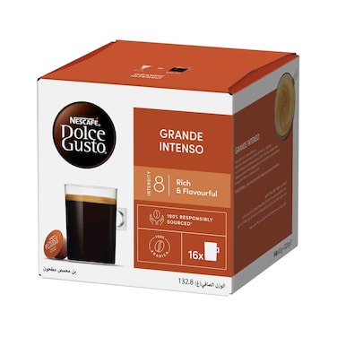 Nescafe Dolce Gusto Grande Intenso Capsules 144g