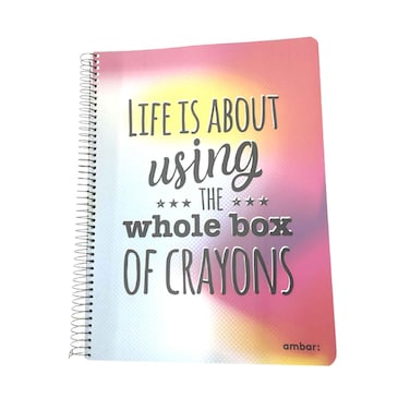 Ambar Spiral A4 Notebook 48 Sheet 90Gms