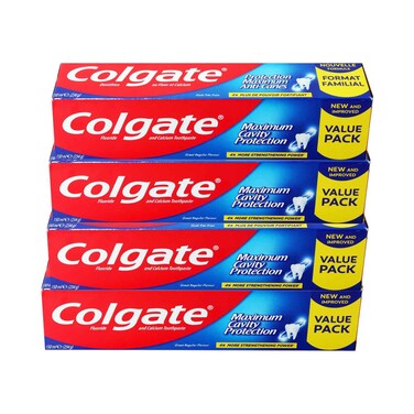 Colgate Toothpaste Regular 150mlx4&#39;s