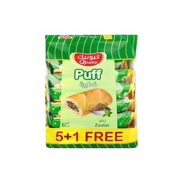 Qbake Zaatar Puff 70g x6