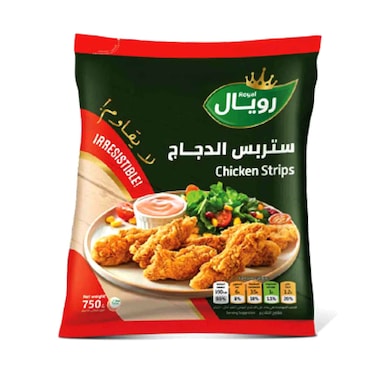 شرائح دجاج رويال المقلية 750 جرام