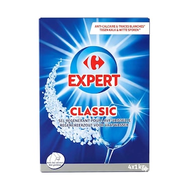 ملح غسالة أطباق كارفور 1 كجم × 4 قطع