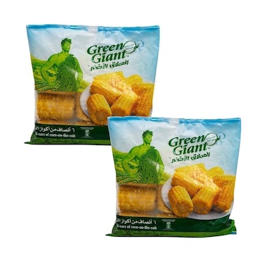 Green Giant Frozen Half Ears Corn On The Cob 650gx2 Pieces