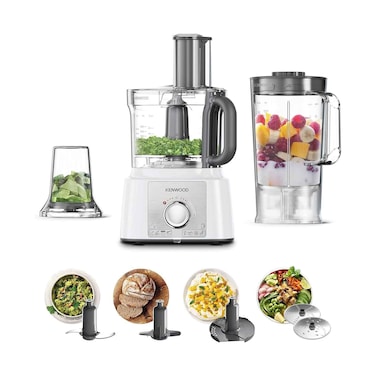 Kenwood Food Processor MultiPro Express FDP65.400WH 1000W WhiteSilver
