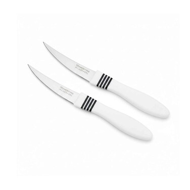 Tramontina Tomato Knife Set 3 Inch Pack of 2 White