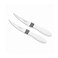 Tramontina Tomato Knife Set 3 Inch Pack of 2 White