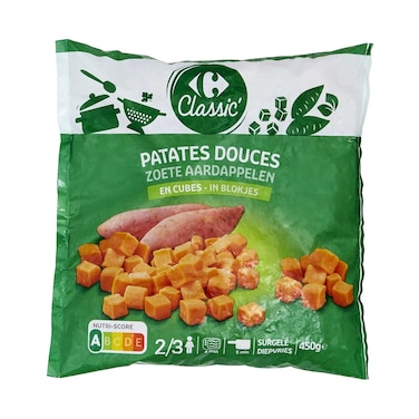 Crf Sweet Potatoes Cubes 450G