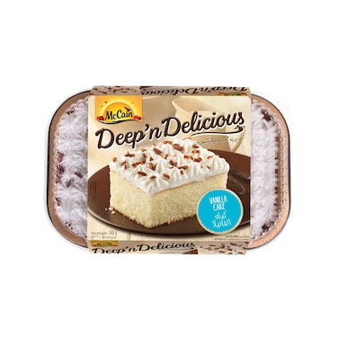 McCain Deep 'n' Delicious Vanilla Cake 510g