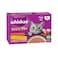 Whiskas Cat Food Tasty Mix Sea Collection Multicolor 70g x Pack of 12