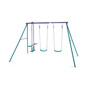 Plum Jupiter Double Swing Set Plus Extra Suppliers Delivery Installation Charge Outside Doha