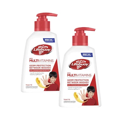 Lifebuoy Total 10 Hand Wash 200ml x 2's
