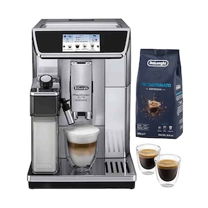 Delonghi Espresso Maker Ecam650.85 + Free 250G Delonghi Coffee Beans