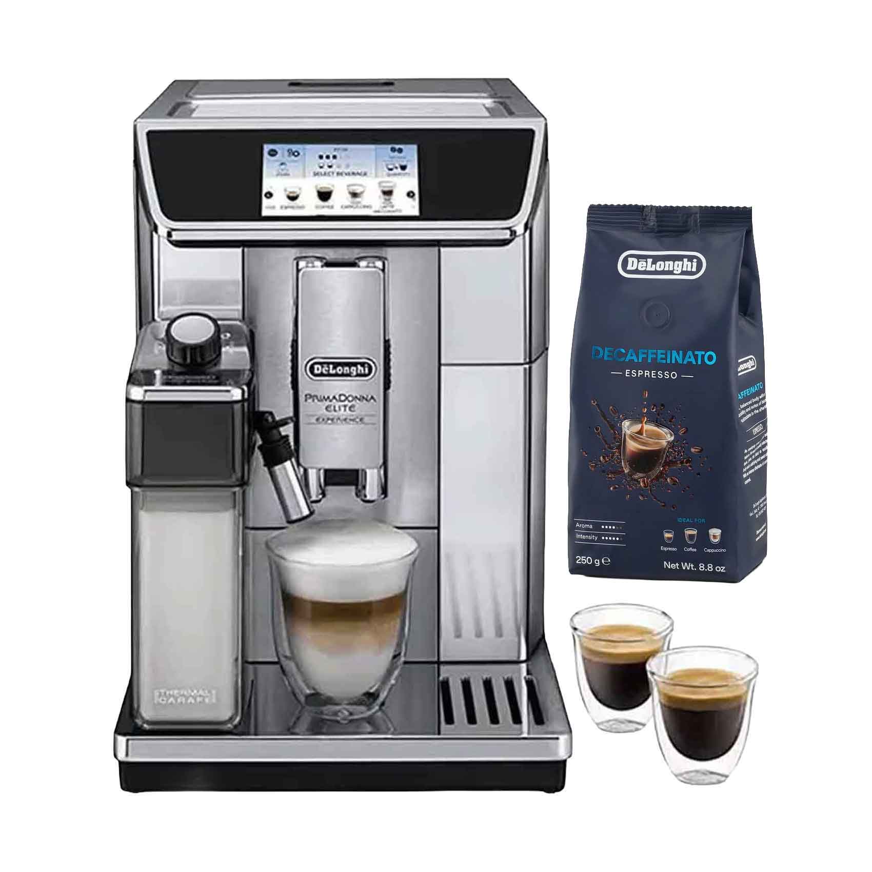 Delonghi Espresso Maker Ecam650.85 + Free 250G Delonghi Coffee Beans