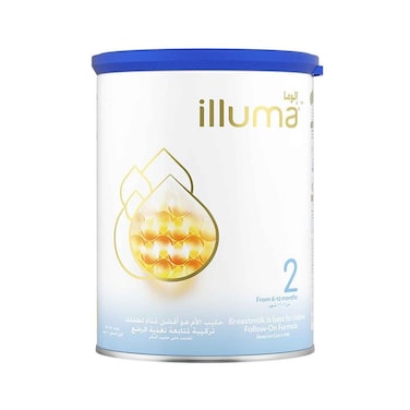 Wyeth Nutrition Illuma Luxa Milk Powder Infant Formula Stage 2 6 To 12 Months White 800g