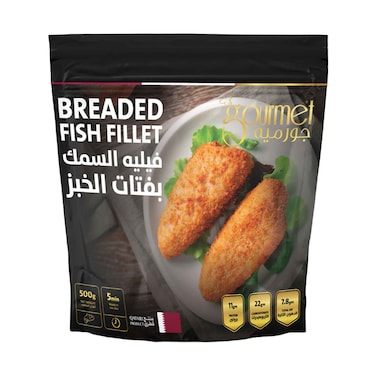 Gourmet Breaded Fish Fillet 500g