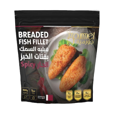 Gourmet Breaded Fish Fillet Spicy 500g