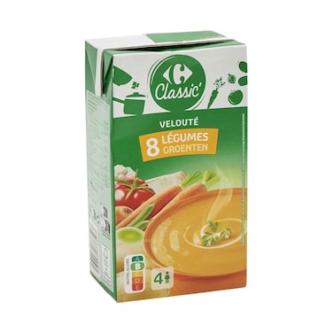 Carrefour 8 Vegetable Soup 1L