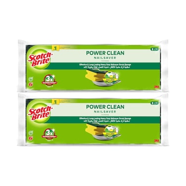3M Scotch Brite Dishwashing Sponge x16 Pieces