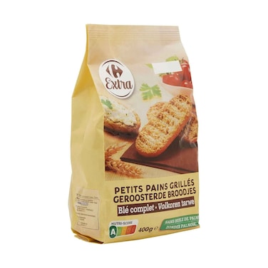 Carrefour Mini Toasts Petits Pains Grilles 400g