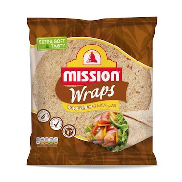 Mission Wraps Whole Wheat 420g