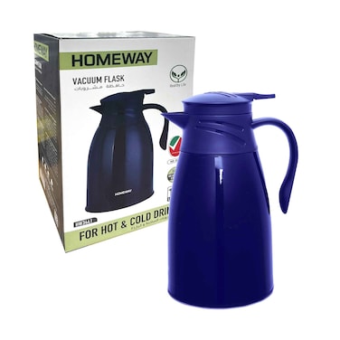 Homeway Plastic Body Vacuum Flask 1 Litre