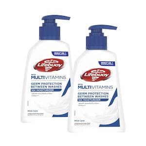 Lifebuoy Hand Wash Gentle Protection With Mild Care 200mlx2 Pieces