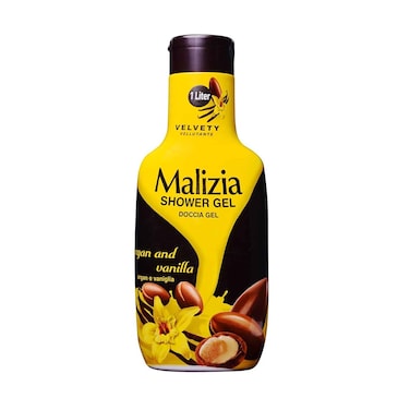 Malizia Shower Gel Argan &amp; Vanilla 1L
