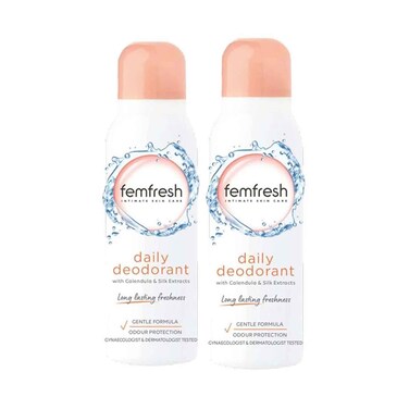 مزيل عرق يومي من فيم فريش للنساء، مجموعة متنوعة، 125 مل × قطعتين