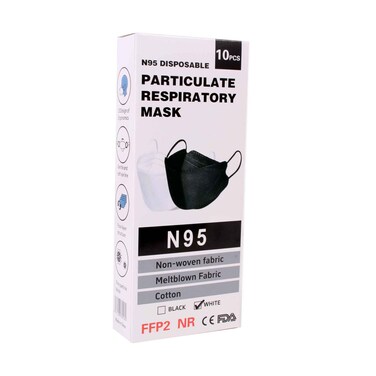 Europharma N95 Mask White 10's