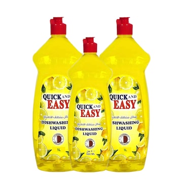 Quick And Easy Dishwashing Liquid 500ml + 100mlx2Pieces