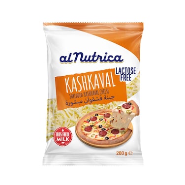 Al Nutrica Kashkaval Shredded 200g
